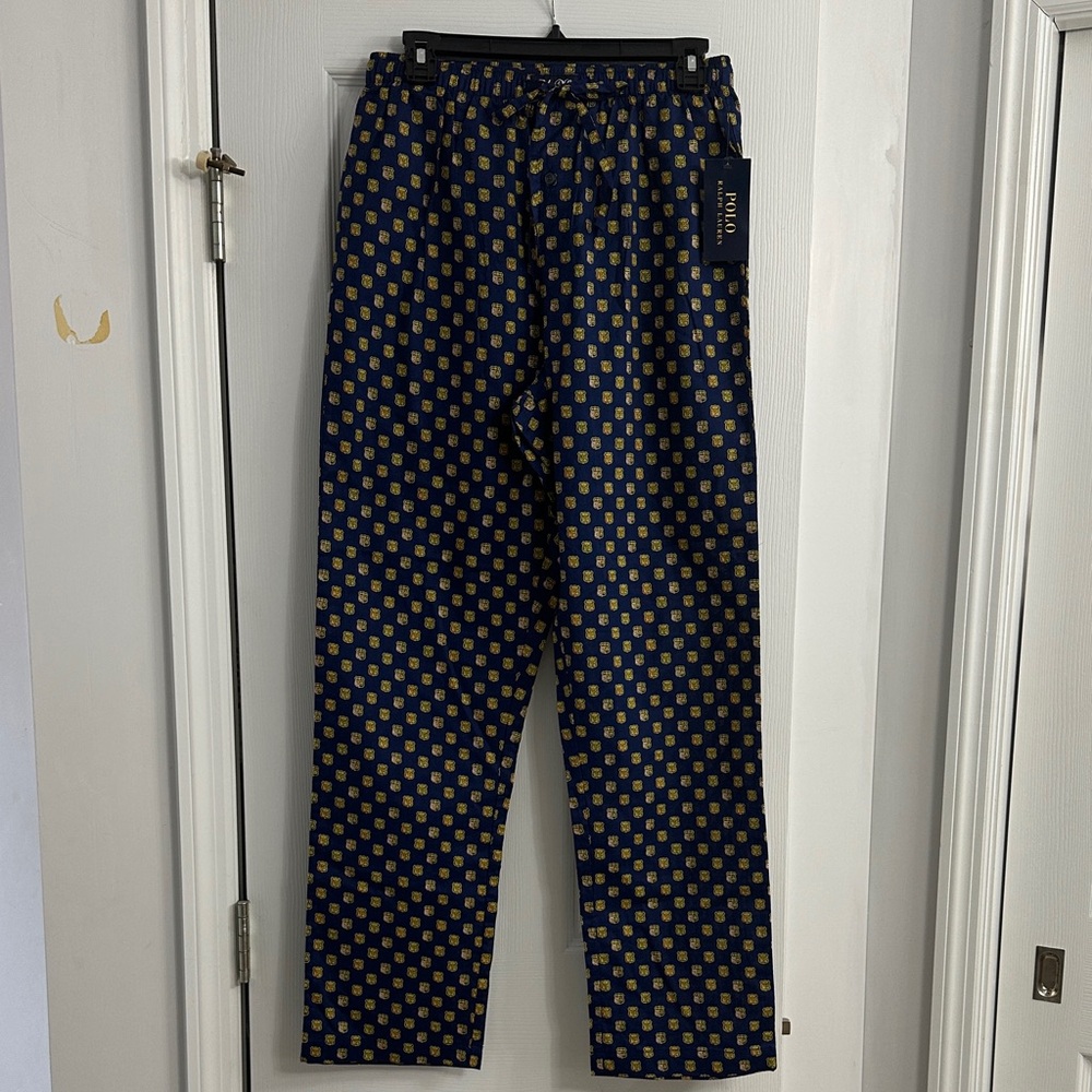 Polo Ralph Lauren Sp/Ch/P NWT Sleep Pant Young Men Slim Fit 100% Cotton Poplin